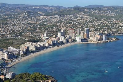 Playa de La Fossa en Calp