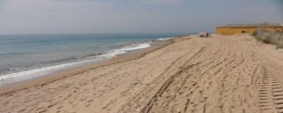Playa de la Punta de la Tordera en Malgrat de Mar