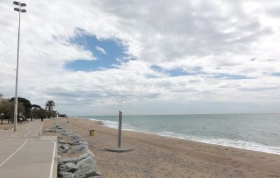Playa de La Riera en Pineda de Mar