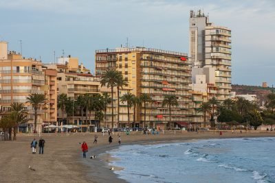 Playa de Levante en Santa Pola