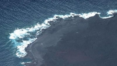 Vista aérea de Playa del Cochino, Yaiza