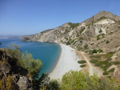 Playa del Marqués en Nerja