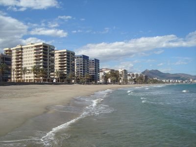 Playa Heliópolis en Benicasim/Benicàssim