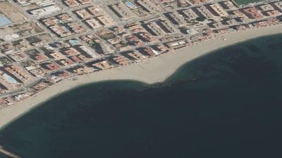 Vista aérea de Poniente, Águilas