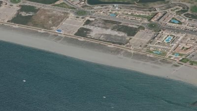 Vista aérea de Poniente Almerimar, El Ejido
