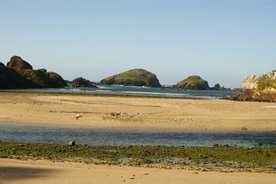Playa de Porcía en El Franco