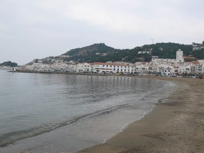 Playa de Port de la Selva en El Port de la Selva