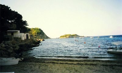Playa de Port de Sant Miquel en Sant Joan de Labritja