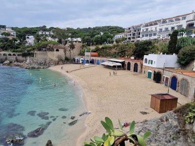 Playa de Port Pelegrí en Palafrugell