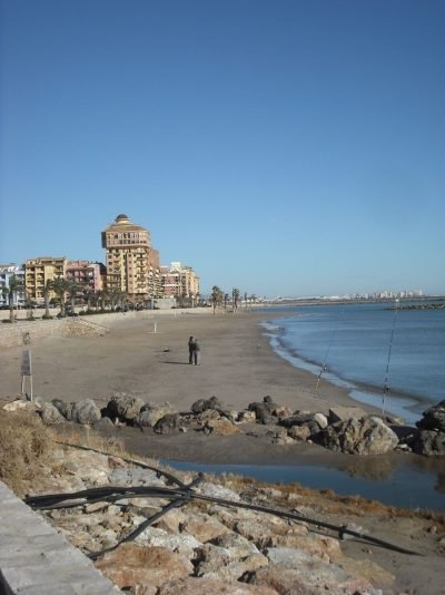 Playa de Port-Saplaya Sur en Alboraya