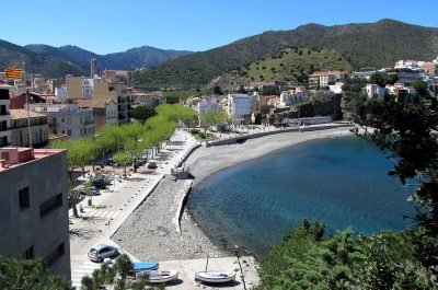 Playa de Portbou en Portbou