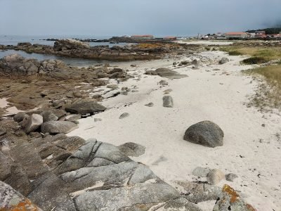 Playa de Porto Ancho en Carnota