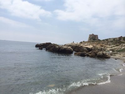 Playa de Pozuelo en Almuñécar