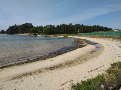 Playa de Pradeira en Cambados