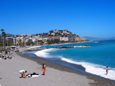 Playa de Puerta del Mar en Almuñécar