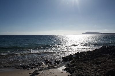 Playa de Puerto Muelas en Yaiza
