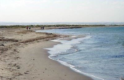 Playa de Punta de Algas (Playas de la Llana) en San Pedro del Pinatar