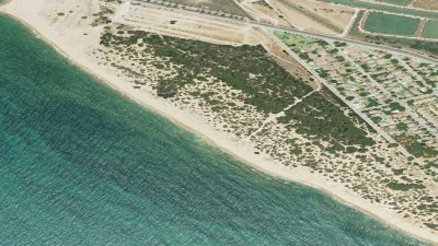 Vista aérea de Punta de las Piedras, Chiclana de la Frontera