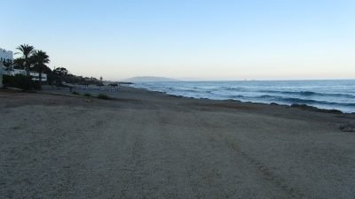 Playa de Punta del Cantal en Mojácar