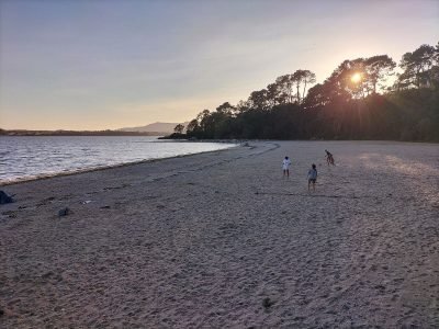 Playa de Quenxo en Rianxo