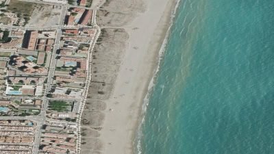 Vista aérea de Racó de Mar, Canet d'En Berenguer