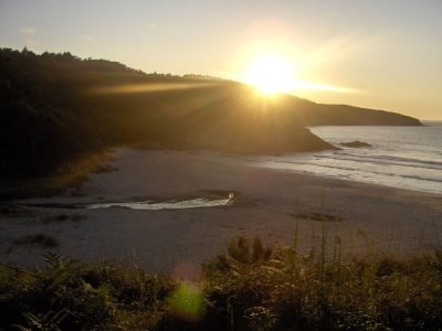 Playa de Rebordelo en Cabana de Bergantiños