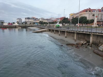 Playa de Rego das Cargas en Ribeira