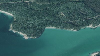 Vista aérea de Rego Dos Coiros, Camariñas