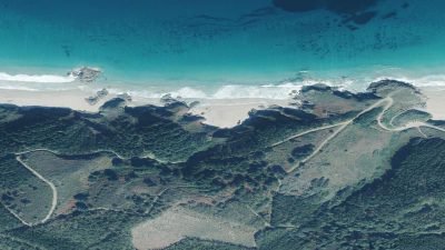Vista aérea de Reixa Grande, Malpica de Bergantiños