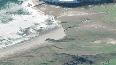 Vista aérea de Requexinos, Castrillón