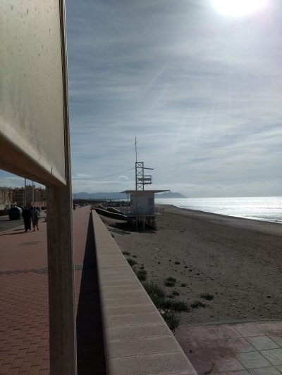 Playa de Retamar en Almería