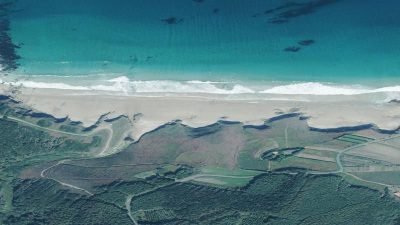 Vista aérea de Riás II, Malpica de Bergantiños