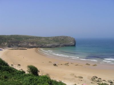 Playa de Río Cabo en Cudillero