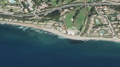 Vista aérea de Río Real, Marbella