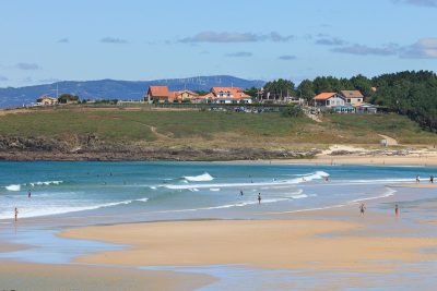 Playa de Rio Sieira en Porto do Son