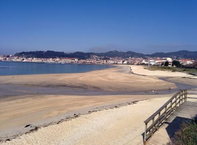 Playa de Rodeira en Cangas