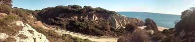 Playa de Rompeculos en Moguer
