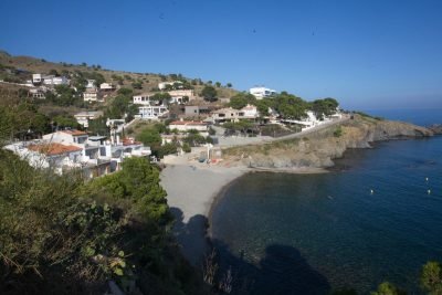 Playa de Rovellada en Colera