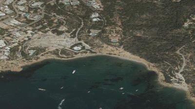 Vista aérea de Sa Caixota, Sant Josep de sa Talaia