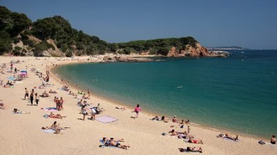 Playa de sa Conca en Castell-Platja d'Aro