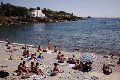 Playa de sa Conca en Cadaqués