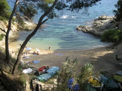 Playa de sa Cova en Castell-Platja d'Aro