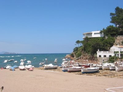 Playa de sa Riera en Begur