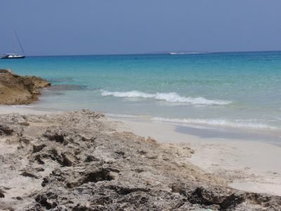 Playa de sa Roqueta en Formentera