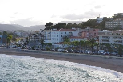 Playa de s'Abanell en Blanes