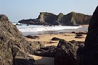 Playa de Salmoriera en Colunga