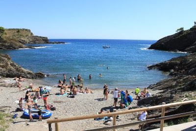 Playa de s'Alqueria Petita en Cadaqués