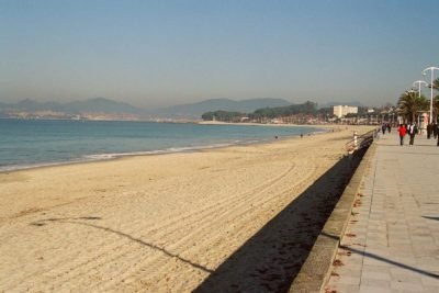 Playa de Samil en Vigo