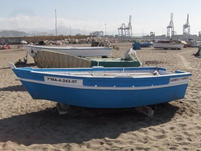 Playa de San Andrés en Málaga