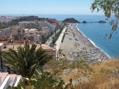 Playa de San Cristóbal en Almuñécar